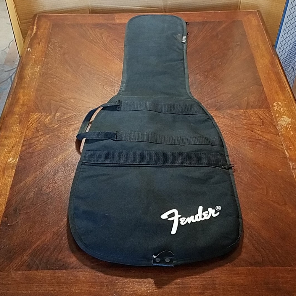 Fender guitar canvas zipper bag